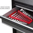 TEKTON 11-Piece Set Metric Standard Combination Wrench Includes Hard Case