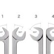 TEKTON 22-Piece Set Metric Standard Open End Wrench
