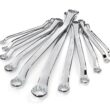 TEKTON 11-Piece Set Metric Standard Combination Wrench Includes Hard Case