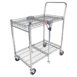 Bostitch 39.00-in H Rolling Chrome Steel Portable Work Bench