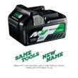 Metabo HPT MultiVolt 36-Volt 2.5 Amp-Hour; Lithium Power Tool Battery