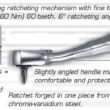 Felo 18-Piece 60-Tooth 1/4-in Drive Interchangeable Ratchet Set