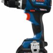 Bosch 1/2-in Core18V-Amp Variable Speed Brushless Cordless Hammer Drill (2-Batteries Included)