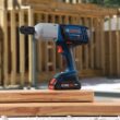 Bosch 18-volt Variable Speed 7/16-in Drive Cordless Impact Wrench (2-Batteries)