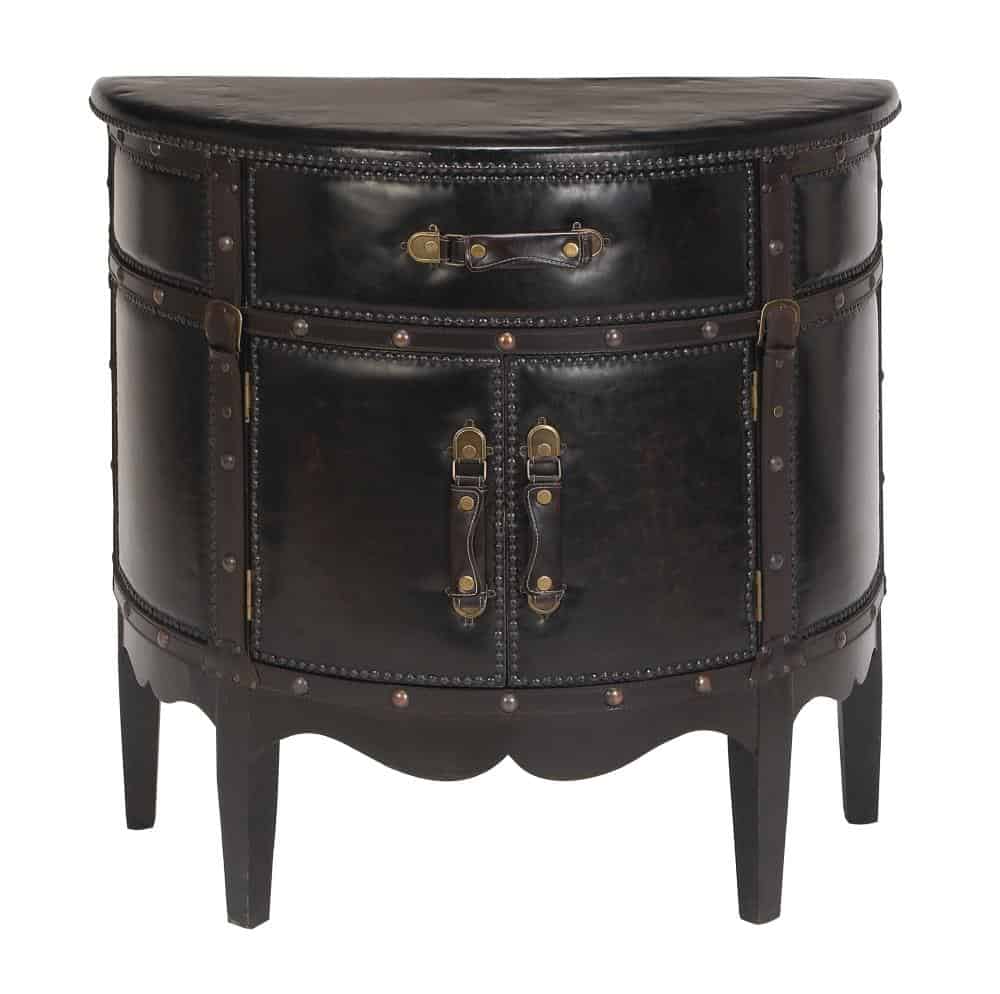 Grayson Lane Vintage Upholstered Console Table Grayson Lane Vintage Upholstered Console Table
