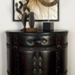 Grayson Lane Vintage Upholstered Console Table Grayson Lane Vintage Upholstered Console Table