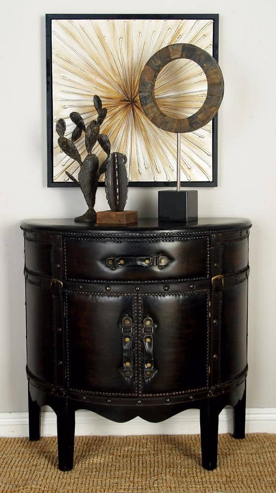 Grayson Lane Vintage Upholstered Console Table Grayson Lane Vintage Upholstered Console Table - Image 2