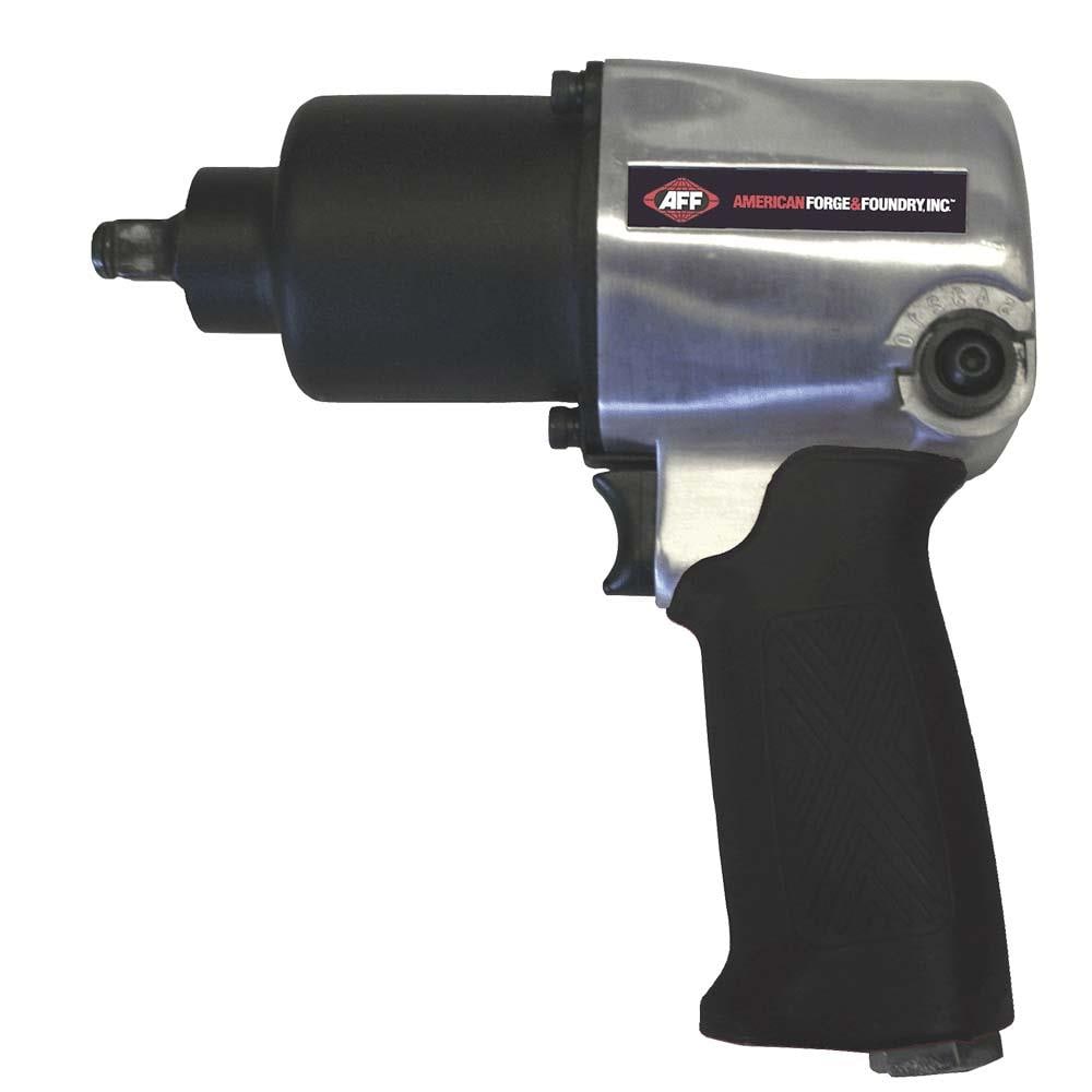 American Forge & Foundry 1/2 In. Square Drive Air Pneumatic Impact Wrench, 7,000 RPM, 7 In. OAL American Forge & Foundry 1/2 In. Square Drive Air Pneumatic Impact Wrench, 7,000 RPM, 7 In. OAL