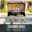 Kenmore Pearl 3-Burner Liquid Propane Gas Grill