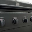 Kenmore Black 4-Burner Liquid Propane Gas Grill with 1 Side Burner
