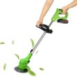 Cordless Electric Weed Eater Battery Powered Lightweight Weed Grass Trimmer Edger For quickly trims over-long weeds on lawn garden