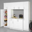 Prepac Elite 32-in W x 36-in H Wood Composite White Freestanding Utility Storage Cabinet