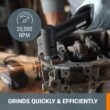 WORX POWER SHARE 46-Piece Variable Speed Corded 20-volt Max Multipurpose Rotary Tool with Soft Case