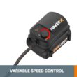 WORX POWER SHARE 46-Piece Variable Speed Corded 20-volt Max Multipurpose Rotary Tool with Soft Case