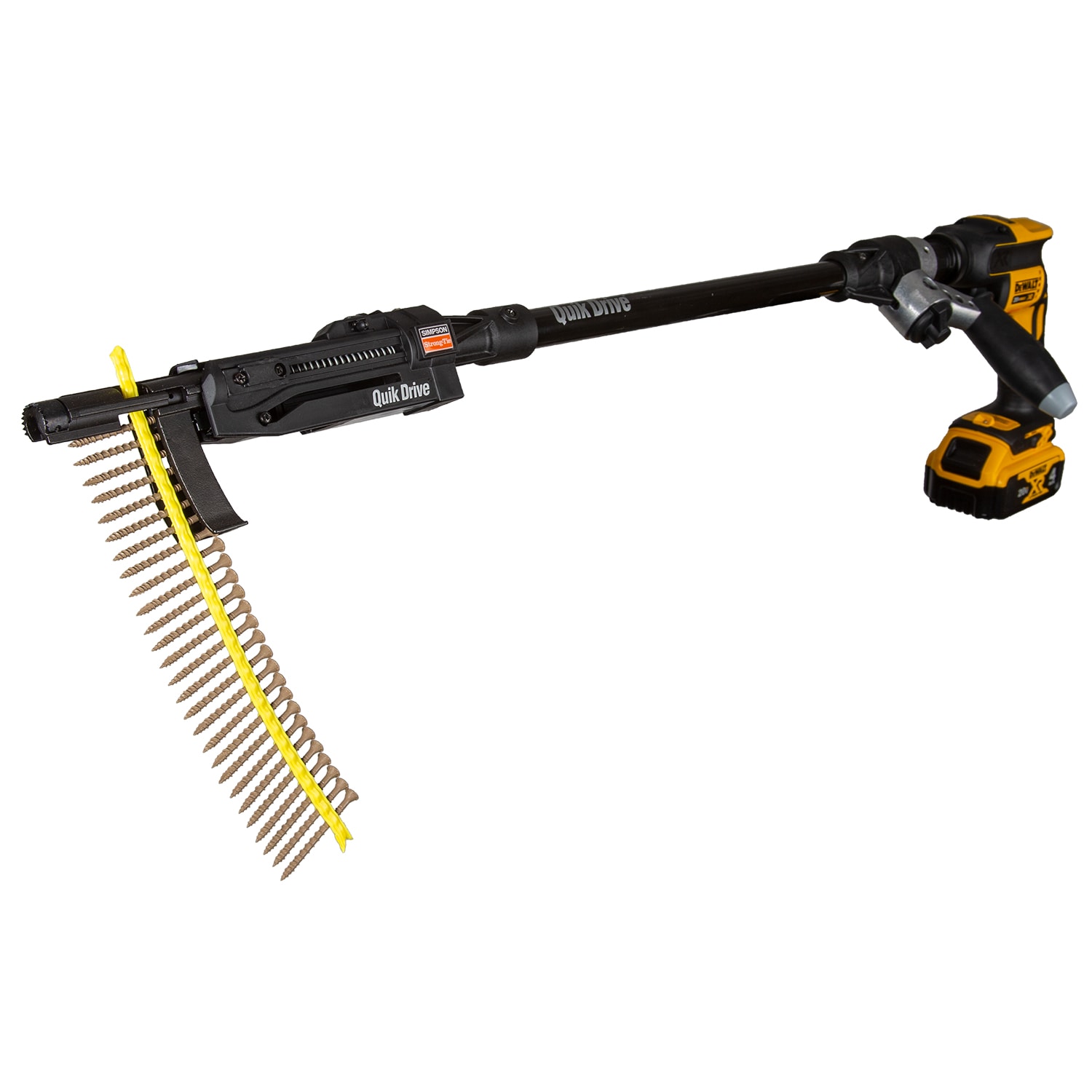 Simpson Strong-Tie Quik Drive 20-Volt Brushless 1/4-in Cordless Screwdriver (2-Batteries Included and Charger Included) Simpson Strong-Tie Quik Drive 20-Volt Brushless 1/4-in Cordless Screwdriver (2-Batteries Included and Charger Included) - Image 2