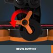 WORX POWER SHARE 7-1/4-in 0.1-Amp Single Bevel Sliding Compound Cordless Miter Saw (Cordless) WORX POWER SHARE 7-1/4-in 0.1-Amp Single Bevel Sliding Compound Cordless Miter Saw (Cordless)