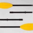 Bestway 101 Inch Rapid Rider 4-Person Floating Raft and Intex Boat Oars