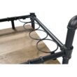 Furniture of America Black Metal Base with Wood Top Rolling Kitchen Cart (18.75-in x 35.63-in x 39.88-in) Furniture of America Black Metal Base with Wood Top Rolling Kitchen Cart (18.75-in x 35.63-in x 39.88-in)