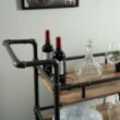 Furniture of America Black Metal Base with Wood Top Rolling Kitchen Cart (18.75-in x 35.63-in x 39.88-in) Furniture of America Black Metal Base with Wood Top Rolling Kitchen Cart (18.75-in x 35.63-in x 39.88-in)