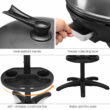 Costway Electric BBQ Grill 1350W Non-stick 4 Temperature Setting Outdoor Garden Camping