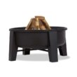 23'' H x 35'' W Iron Wood Burning Outdoor Fire Pit