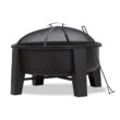 23'' H x 35'' W Iron Wood Burning Outdoor Fire Pit