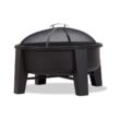 23'' H x 35'' W Iron Wood Burning Outdoor Fire Pit