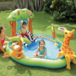 Intex Jungle Play Center Inflatable Pool with Sprayer - 85" X 74" X 49"