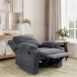 Lifestyle Solutions Reynolds Manual Standard Recliner, Slate Gray Microfiber Lifestyle Solutions Reynolds Manual Standard Recliner, Slate Gray Microfiber