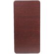 Flash Furniture 4-Foot Mahogany Melamine Laminate Folding Banquet Table Flash Furniture 4-Foot Mahogany Melamine Laminate Folding Banquet Table