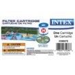 Intex 8ft x 30in Easy Set Inflatable Pool with 330 GPH Pump and Six Cartridges
