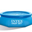 Intex 8ft x 30in Easy Set Inflatable Pool with 330 GPH Pump and Six Cartridges