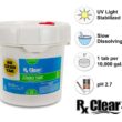 Rx Clear No Grab Tab 3" Chlorine Tabs with Water Soluble Wrapper - 22 lbs