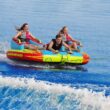 Airhead 3 Rider Challenger Inflatable Towable Boating Water Sports Tube