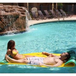 AquaLily Foam Pad Double Tadpole Floating Foam Pad 9' x 3'