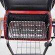 Americana 9325U8.181 Portable Electric Cart Grill with Two Folding Tables, Red