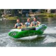 RAVE Sports Inflatable Wake Hawk Towable Boating Water Tube Raft, Green