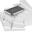 Hailo Aluminum 29.52-in Platform For Ladders Hailo Aluminum 29.52-in Platform For Ladders