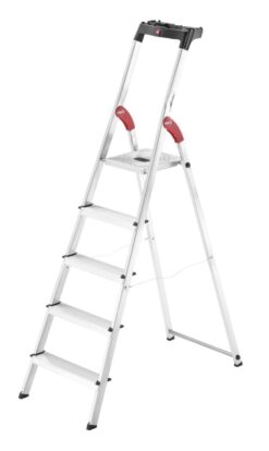 Hailo L60 Aluminum 6.03-ft Type 2- 225-lb Capacity Platform Step Ladder