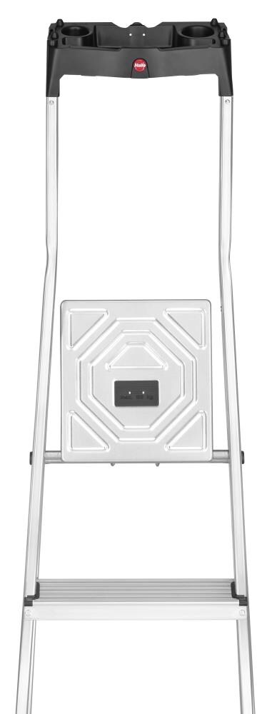 Hailo L60 Aluminum 5.28-ft Type 2- 225-lb Capacity Platform Step Ladder Hailo L60 Aluminum 5.28-ft Type 2- 225-lb Capacity Platform Step Ladder - Image 4