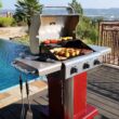 Kenmore Red 3-Burner Liquid Propane Gas Grill