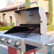 Kenmore Red 3-Burner Liquid Propane Gas Grill