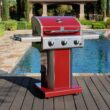 Kenmore Red 3-Burner Liquid Propane Gas Grill