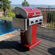 Kenmore Red 3-Burner Liquid Propane Gas Grill