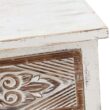 Parisloft 27.5-in W x 31-in H Wood Composite White and Brown Freestanding Utility Storage Cabinet