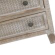 Parisloft 26.125-in W x 30.25-in H Wood Composite Brown with Whitewashed Freestanding Utility Storage Cabinet