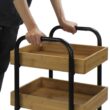 Oceanstar 31.5-in Rack Utility Cart