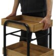 Oceanstar 31.5-in Rack Utility Cart