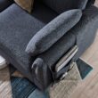 Honbay Sectional Sofa, Bluish Gray Fabric