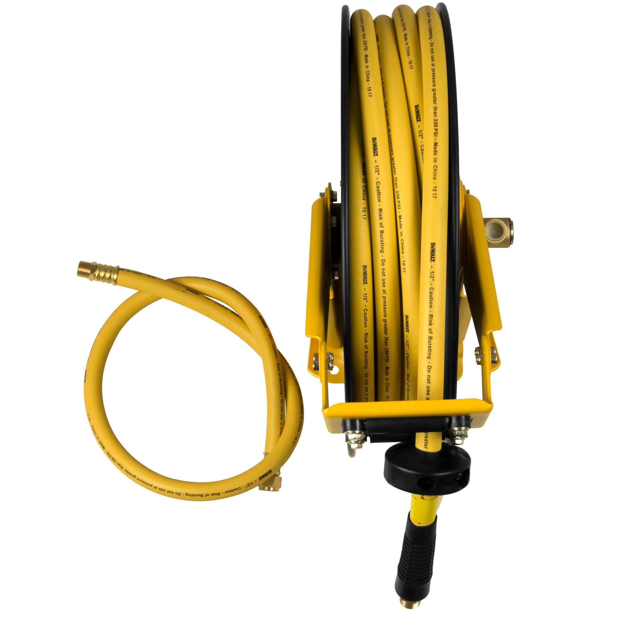 DEWALT 1/2 In. x 50 Ft. Double Arm Auto Retracting Air Hose Reel DEWALT 1/2 In. x 50 Ft. Double Arm Auto Retracting Air Hose Reel - Image 2